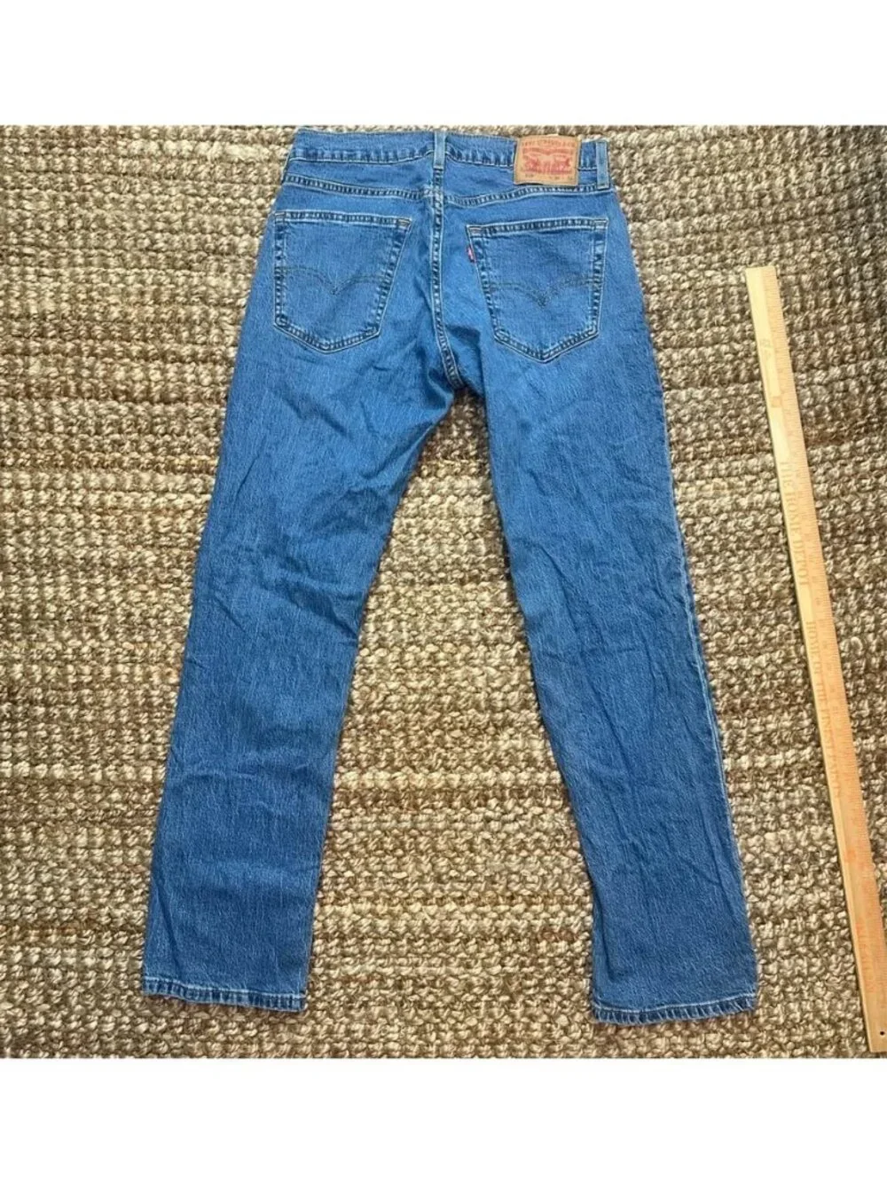 Levi's 559 Relaxed Straight Jeans Mens 30x32 Blue Denim Red Tab⁠
